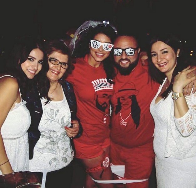 Rima Fakih and Wassim Salibi Celebrate Bachelorette with Family and Friends